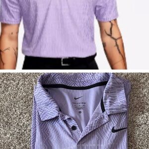Nike Purple Polo Shirt